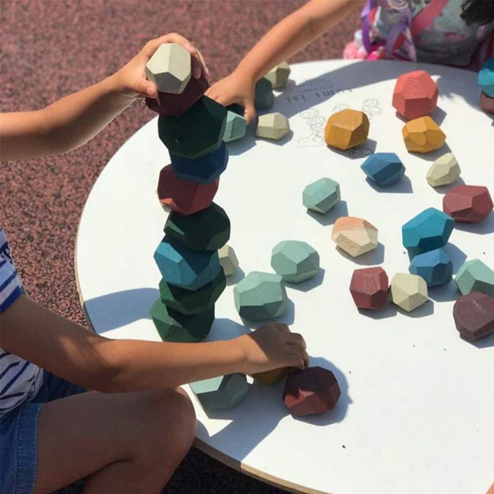 Woodsthema | montessori-bauklötze - skandinavischer stil