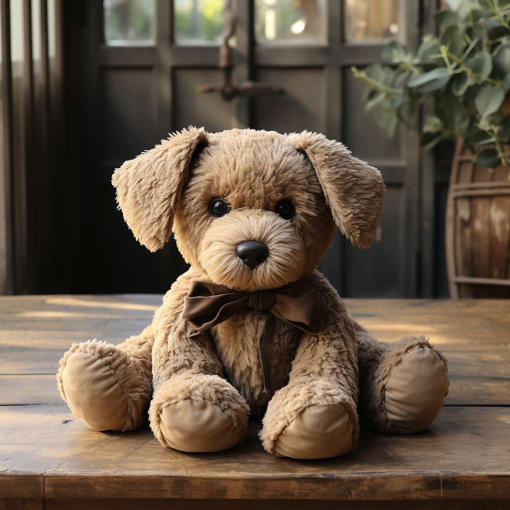 Bello - Brauner Hund Plüsch