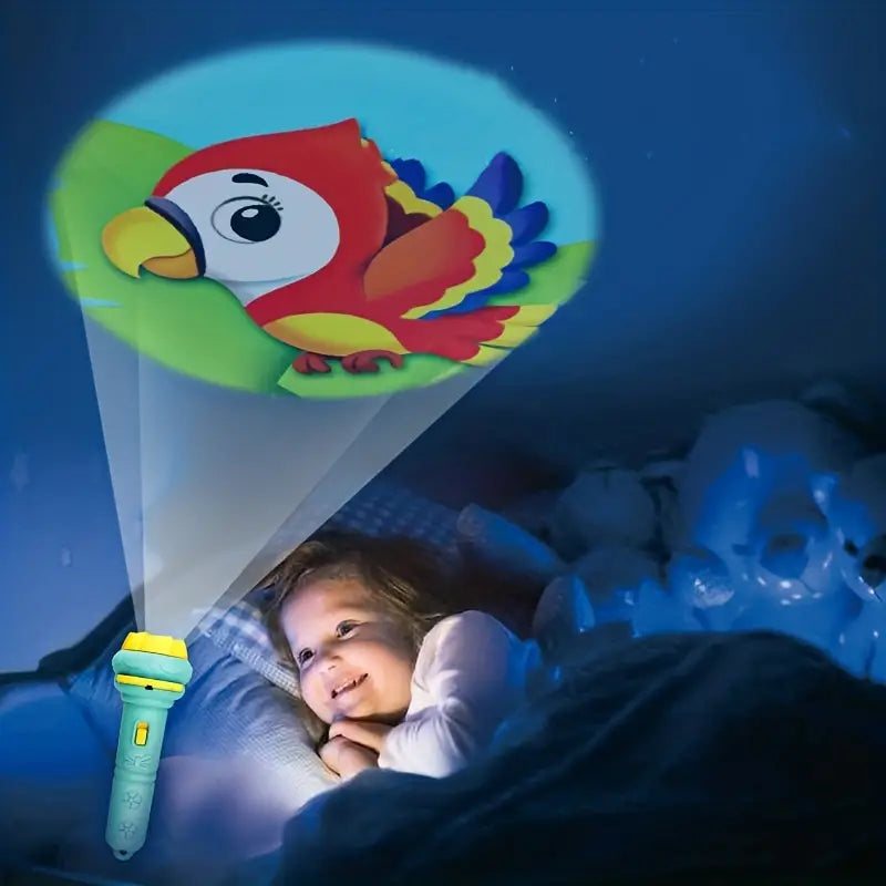 32 Muster auf 4 Karten/mit Taschenlampe