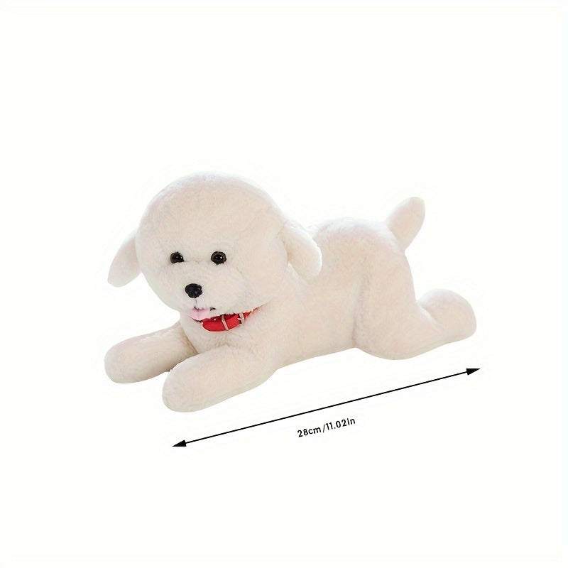 Kuscheliger Bichon Frisé Plüschhund