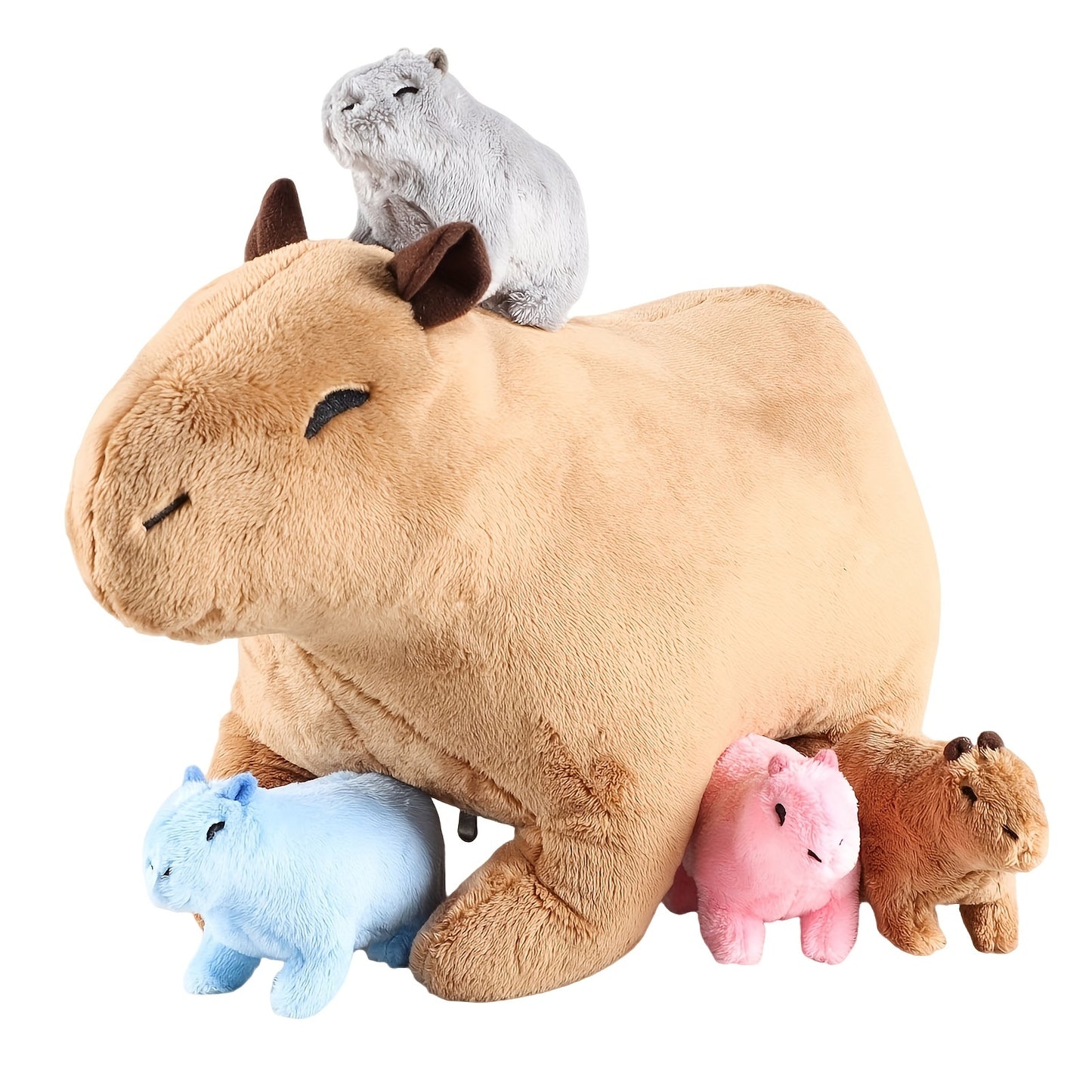 Capybara Familie Kuscheltier Set