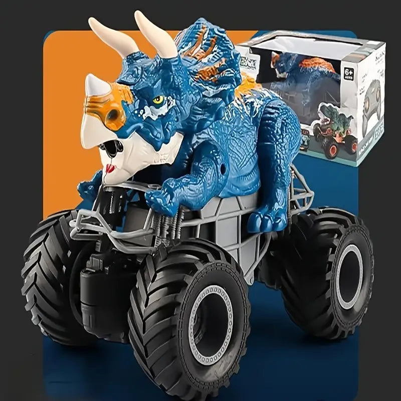 RC Dinosaurierauto - Licht, Sound, Sprühfunktion!