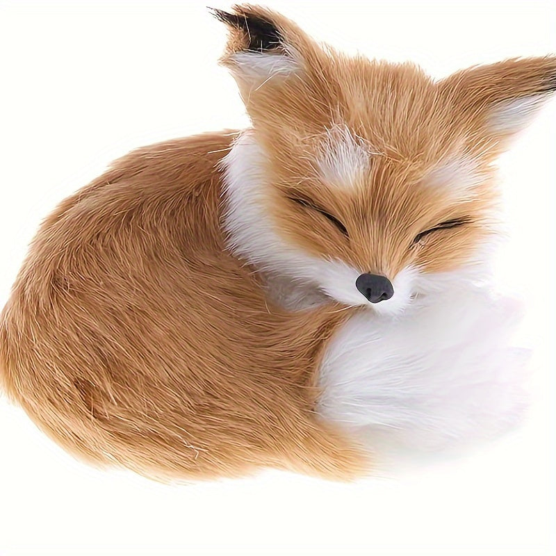 Schlafender Fuchs Plüschtier