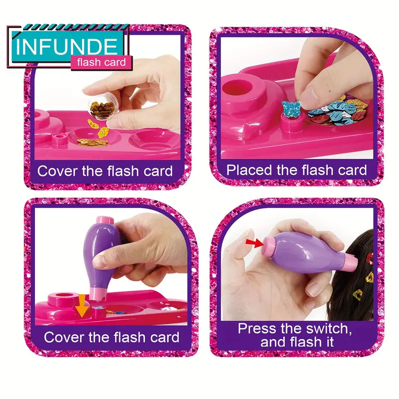 Mädchen DIY Flechtset