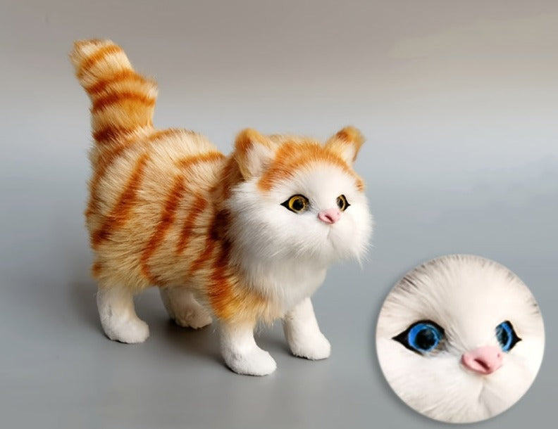 Realistische Katzenfigur Spielzeug