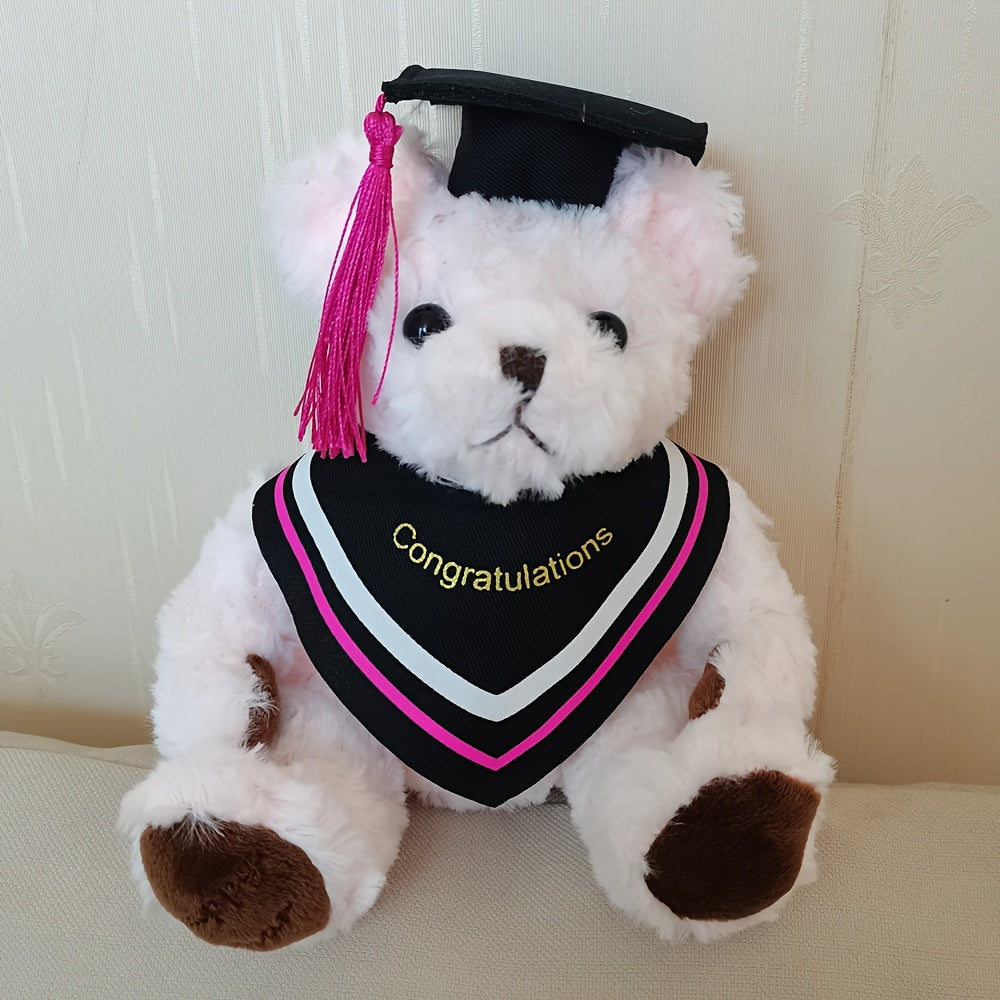 Graduation teddy mit doktorhut