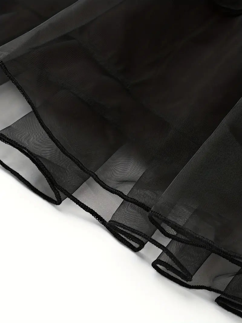 Mädchen Rüschenkleid für Halloween-Kostüm