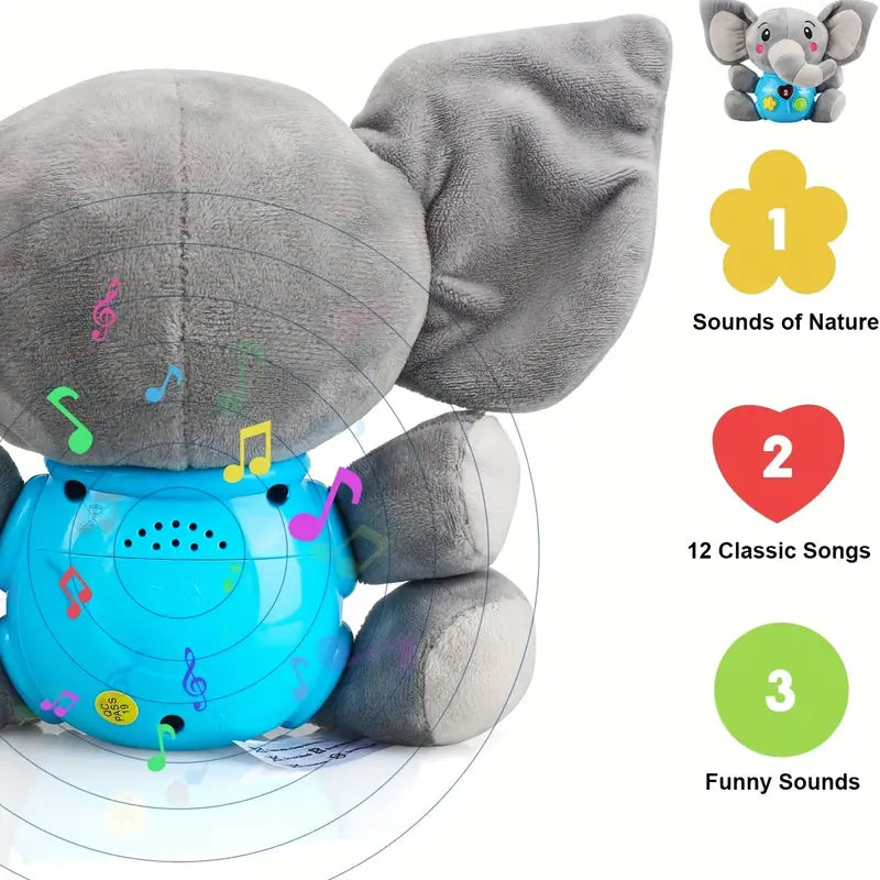 Baby Musikspielzeug Elefant - Lernspaß und musikalische Abenteuer für die Kleinsten!