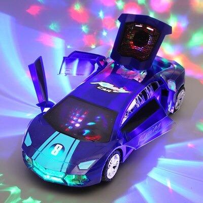 Supercar toy - beweglich und leuchtend - spielzeugauto