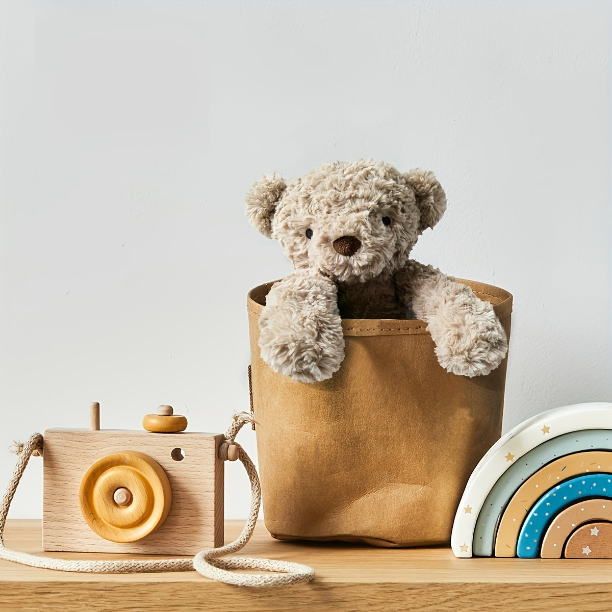 Kuschelbär mit Decke