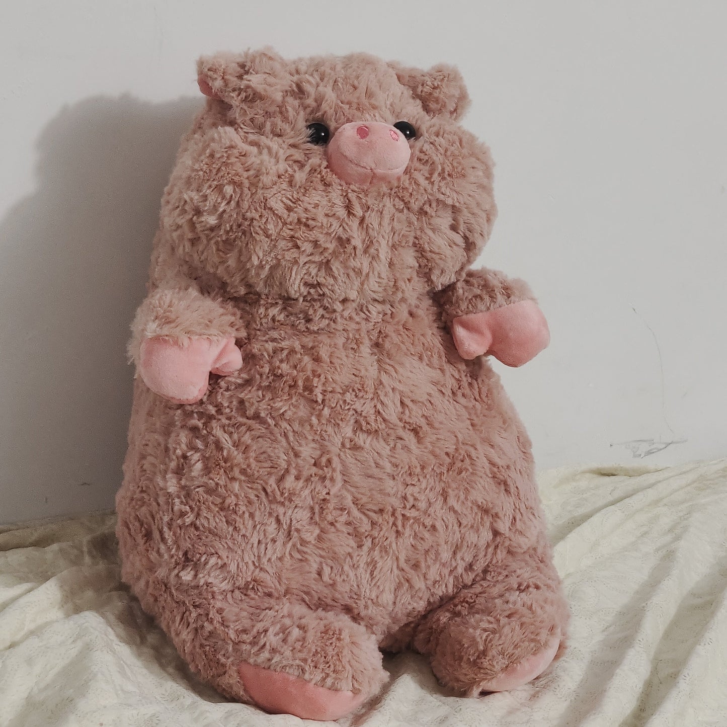 Rosa Plüsch Schweinchen - Kuscheliger Gefährte