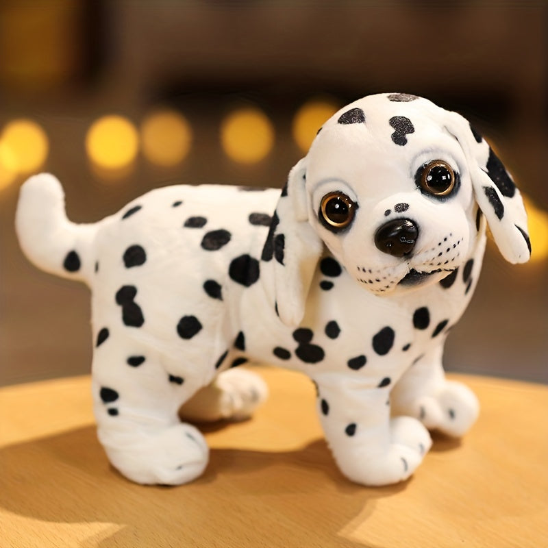 Realistische Hund Plüschfigur