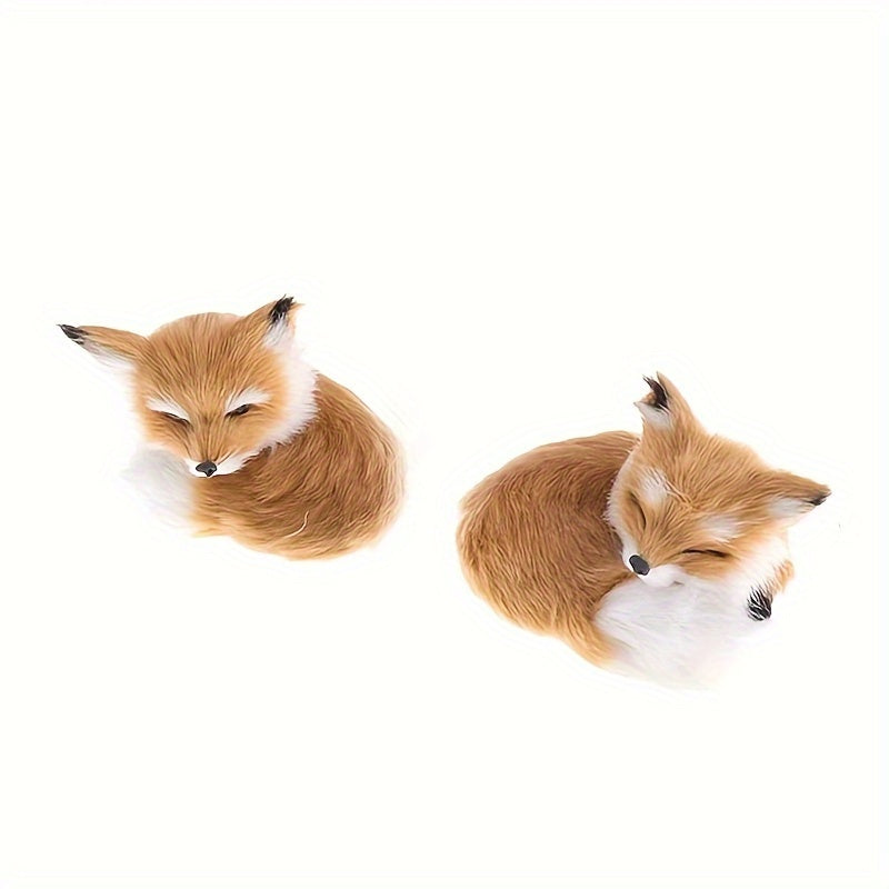 Schlafender Fuchs Plüschtier