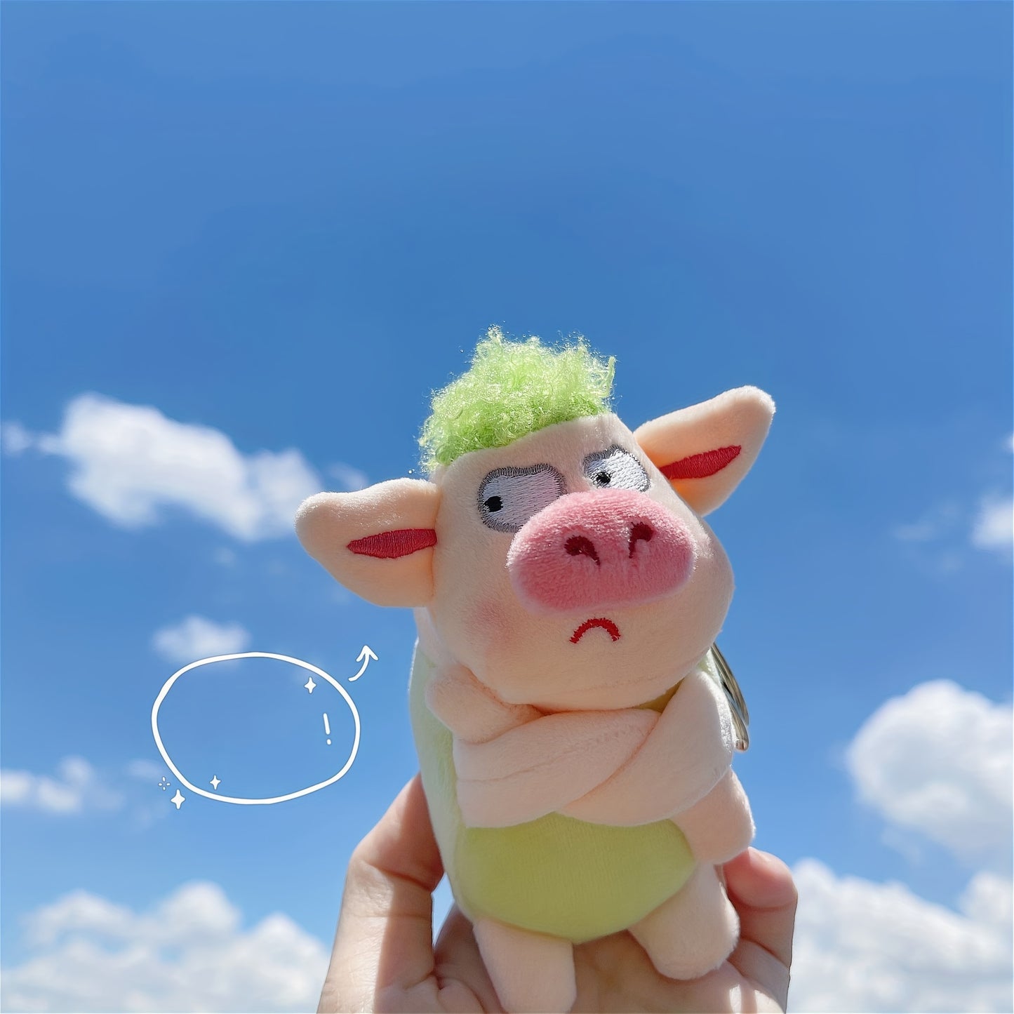 Schwein - Plüsch Zahnpflegespielzeug