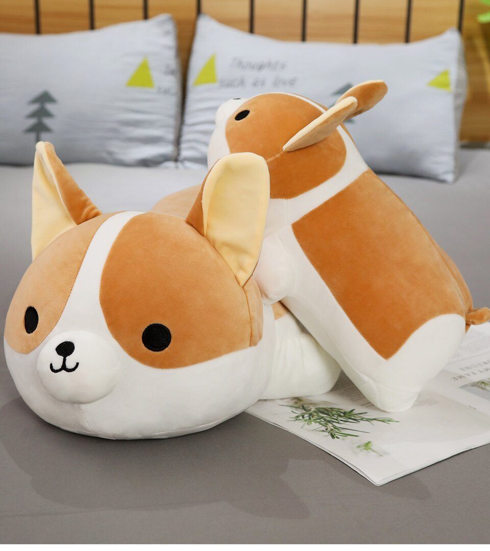 Corgi-Kuschelkissen Plüschspielzeug