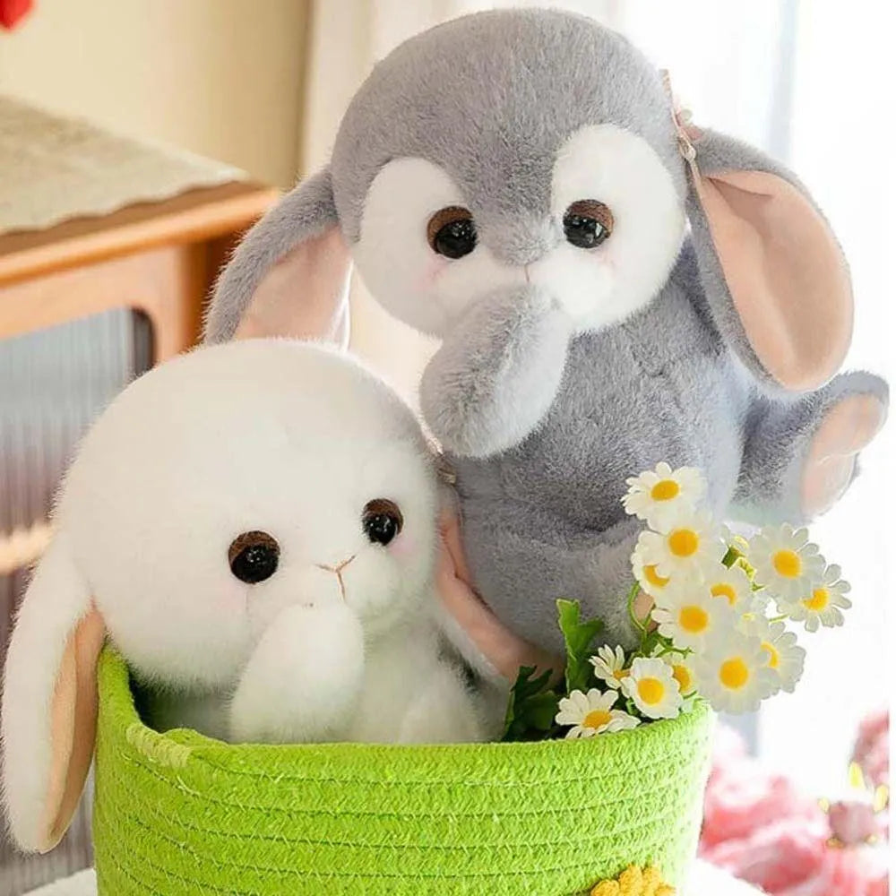 Niedlicher Hase mit langen Ohren