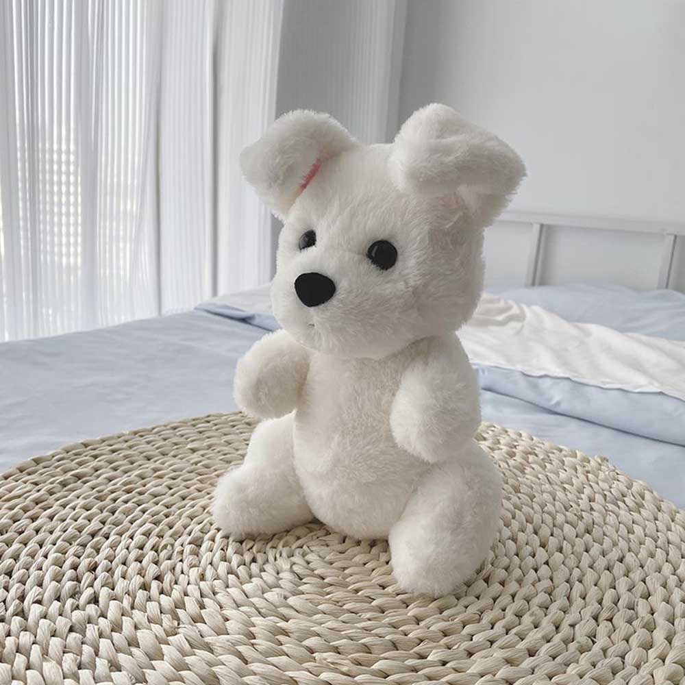 Snowy - Weißer Kuschelwelpe