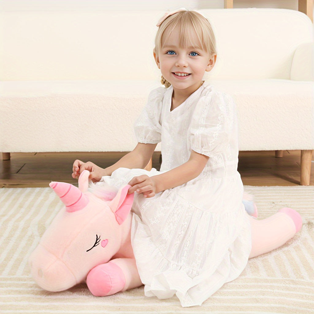 Rosa Riesen-Einhorn Kuscheltier