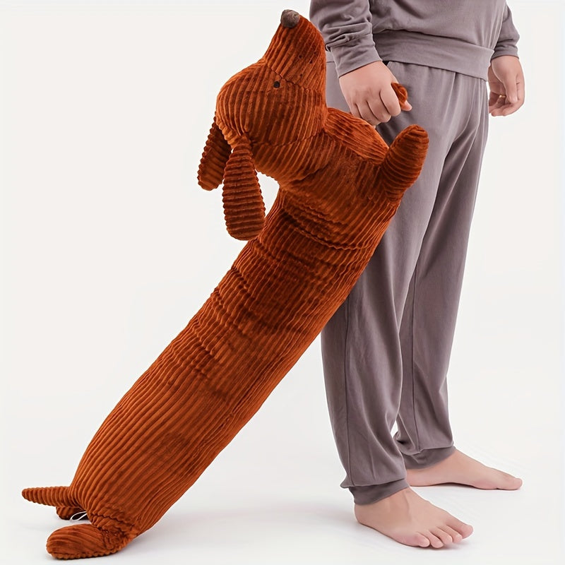 Dackel Kuschelkissen Lang