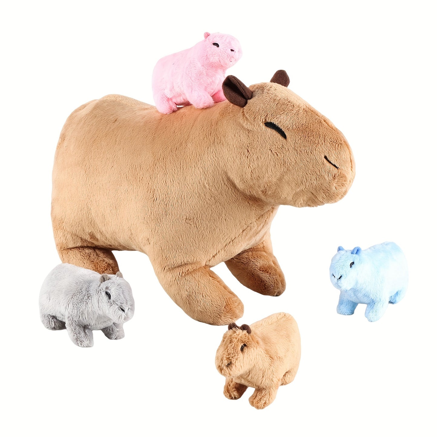 Capybara Familie Kuscheltier Set
