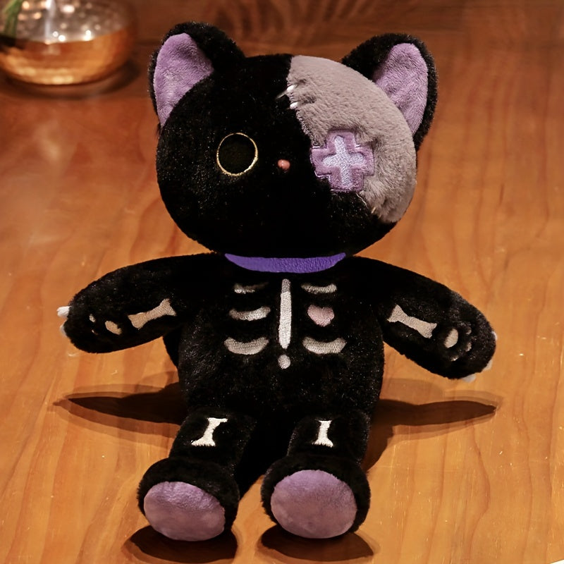 Skeletto - Plüsch Skelettkatze