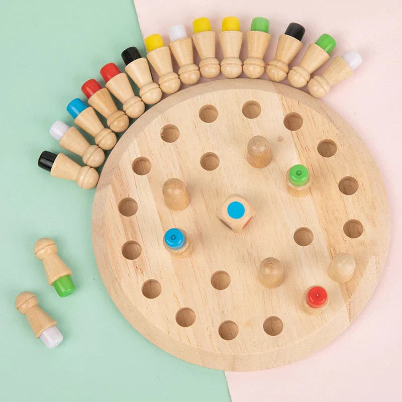 Woodmemory – klassisches memory-spiel aus holz für die ganze familie