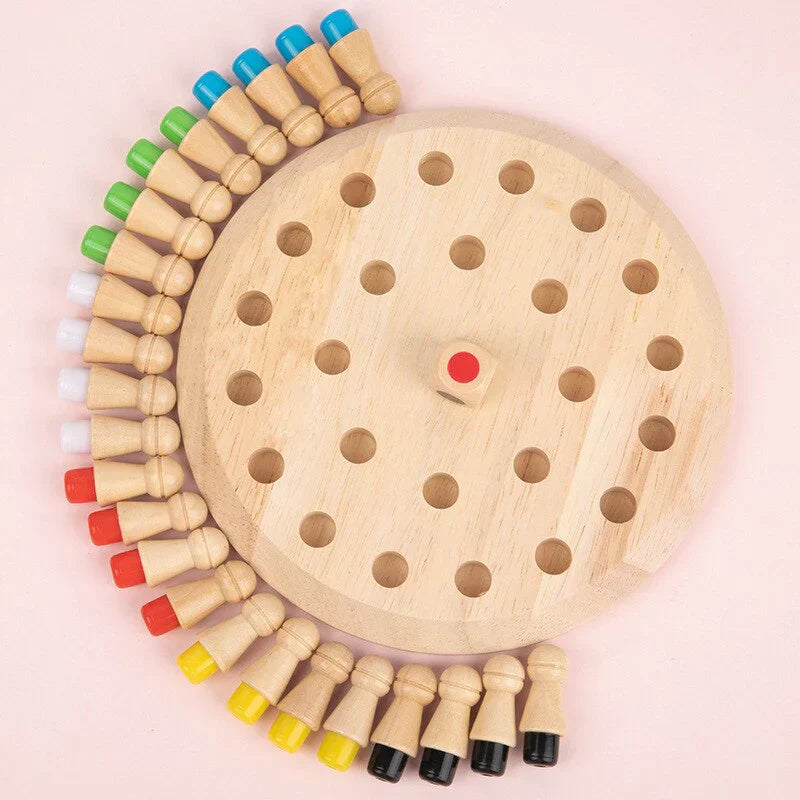 Woodmemory – klassisches memory-spiel aus holz für die ganze familie