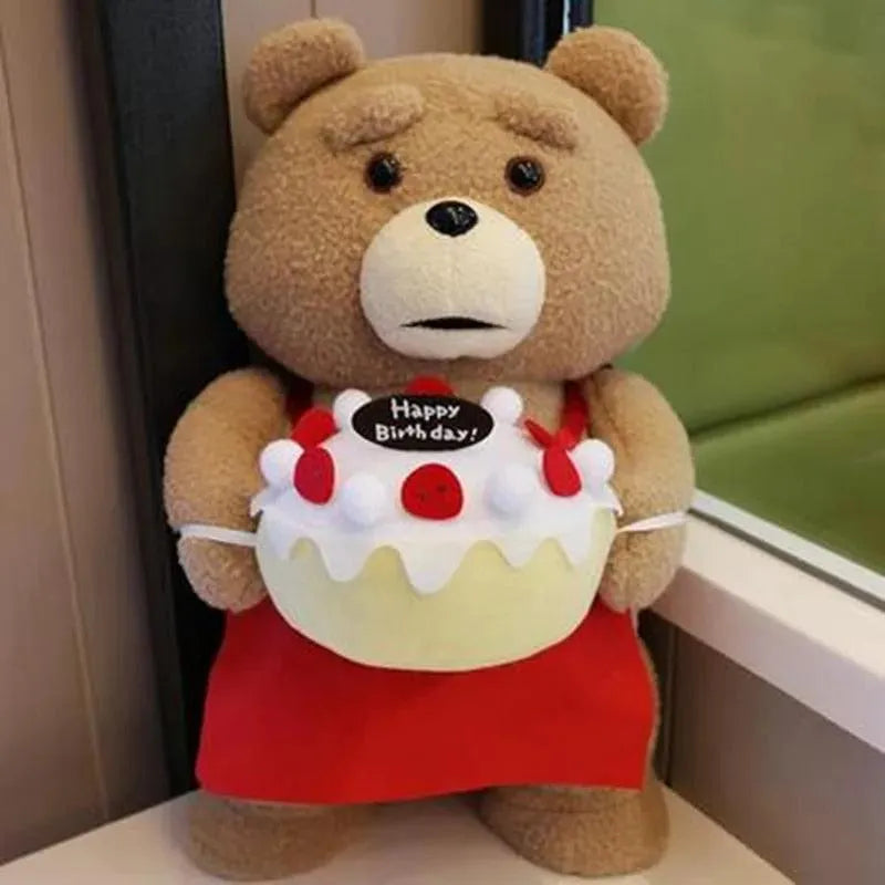 Gentleman Ted - Eleganter Plüschbär im Anzug