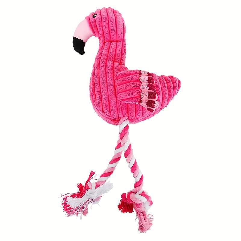 Flamingo Kauspielzeug in Pink