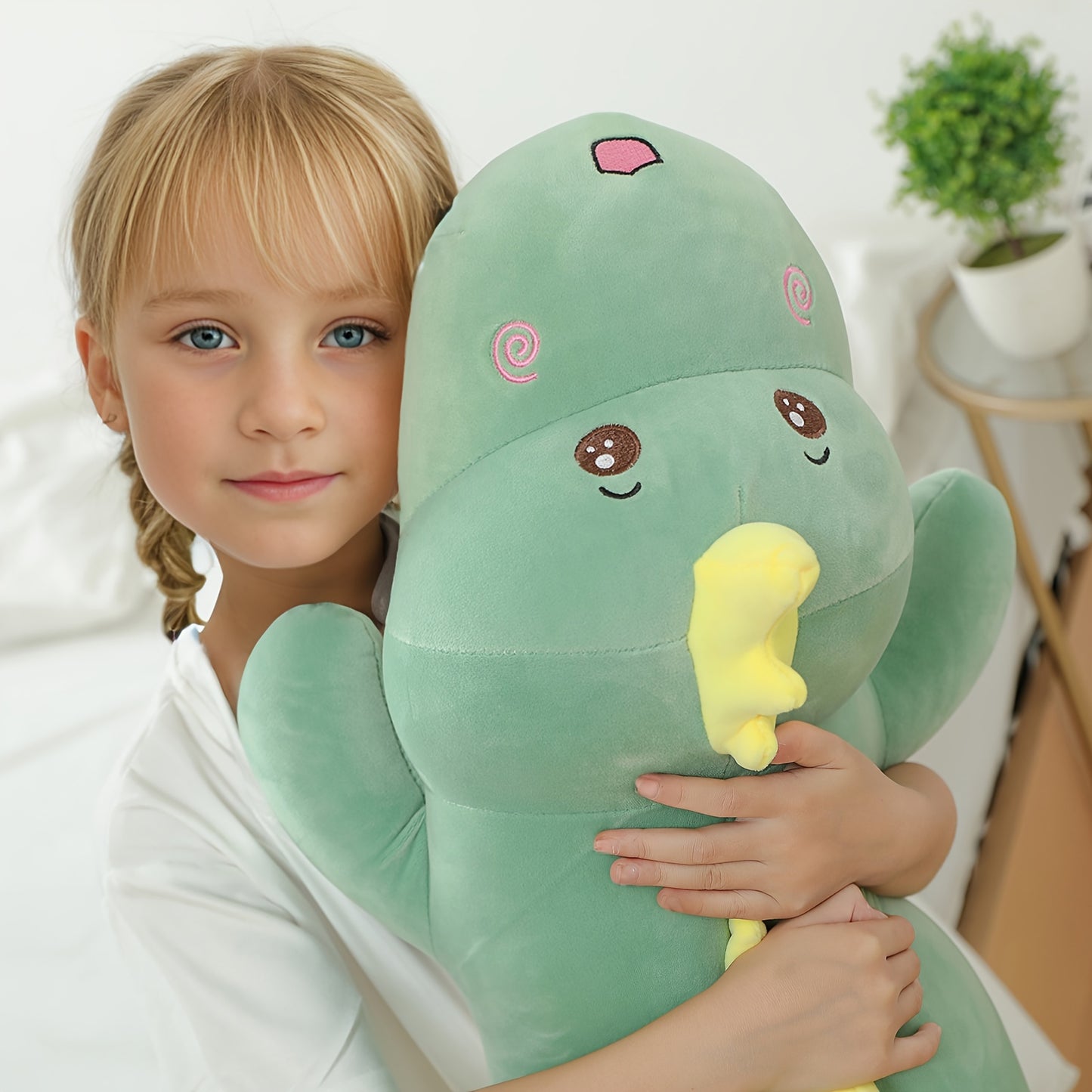 Kuschel Dinosaurier Plüsch - Grün