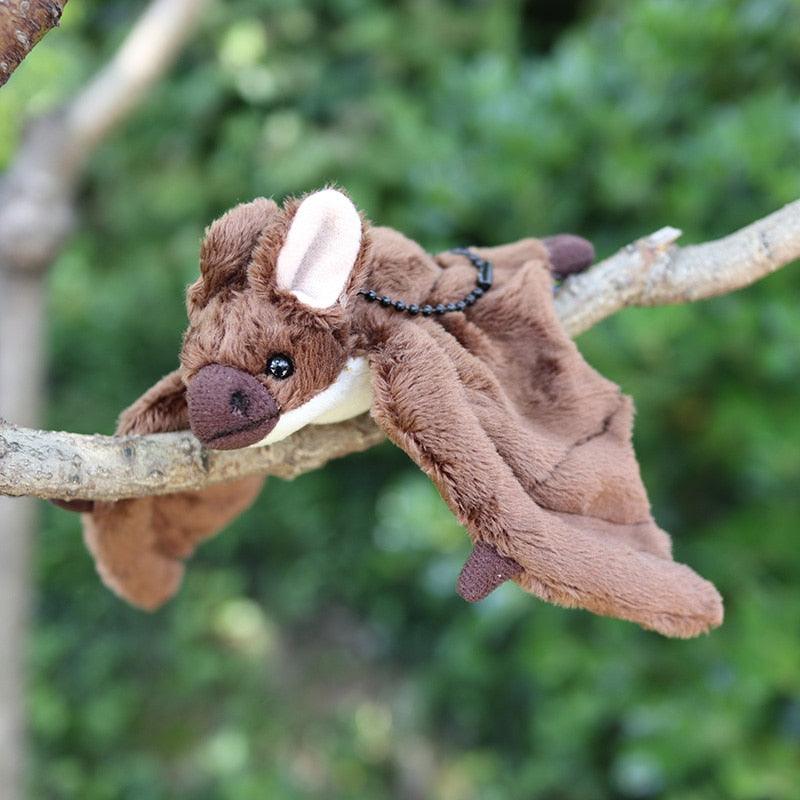 Niedliche, lebensechte fliegende Fledermaus Plüschtier