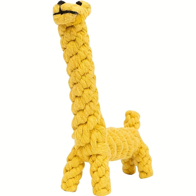 Giraffe - Seilspielzeug Hund