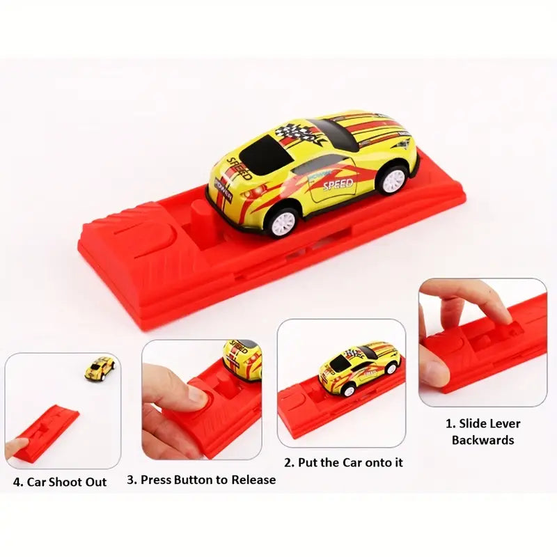Kinetik-Rennauto Taxi - Mini Geschenkspielzeug für Kinder