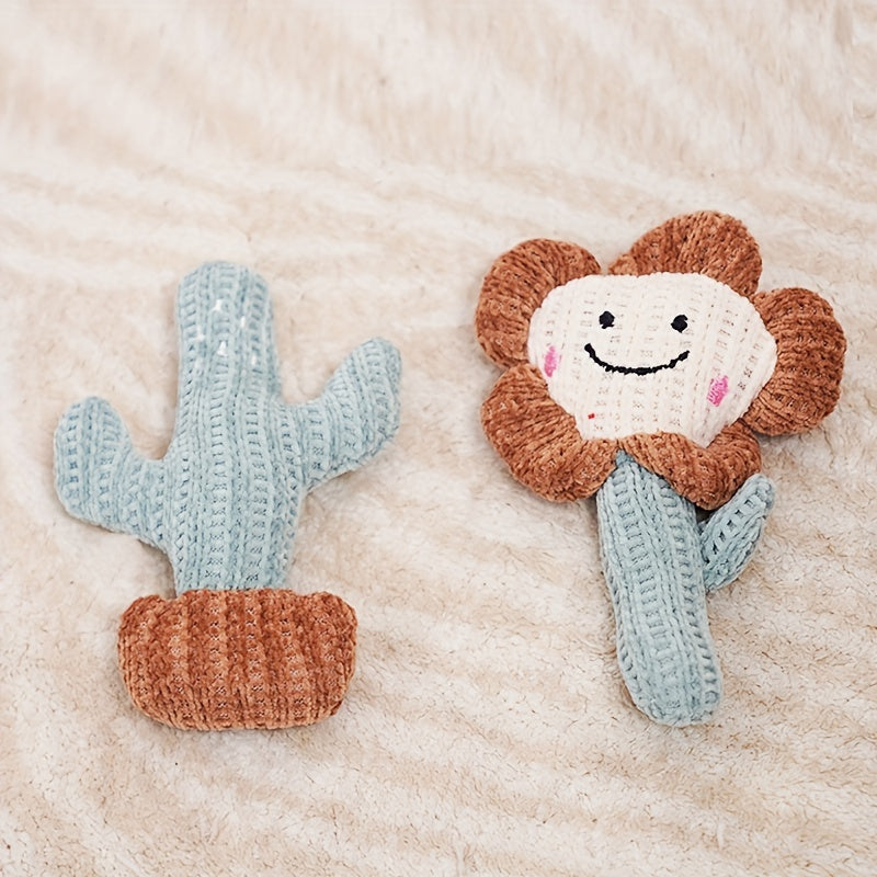 Handgestricktes Katzen-Kauspielzeug
