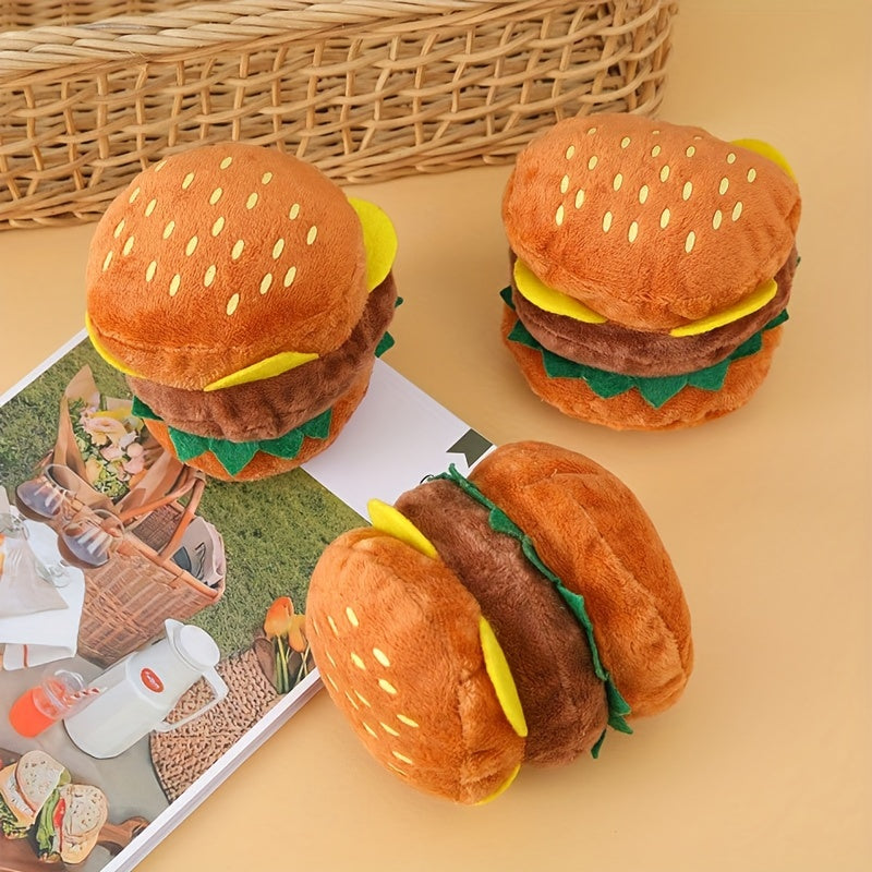 Burger - Knisterspielzeug Hund