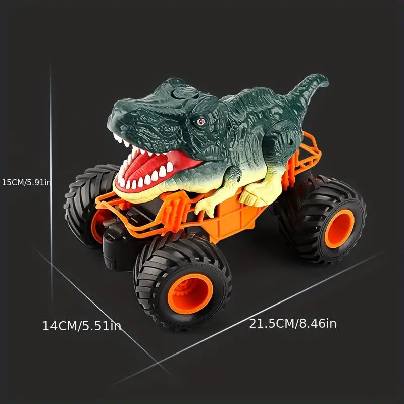 RC Dinosaurierauto - Licht, Sound, Sprühfunktion!