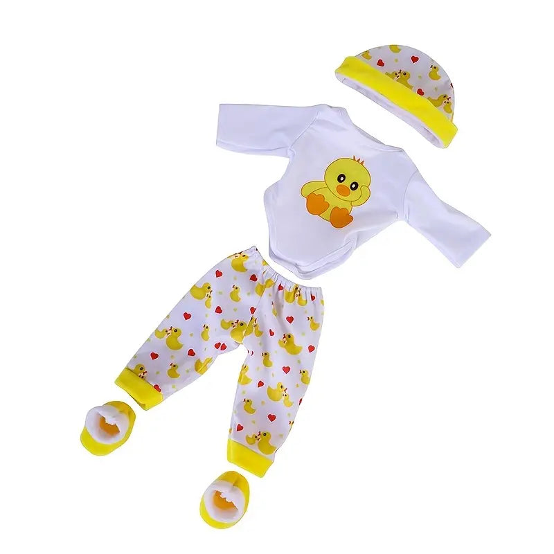 14-Zoll BeBe Reborn Mädchen mit modischer Kleidung