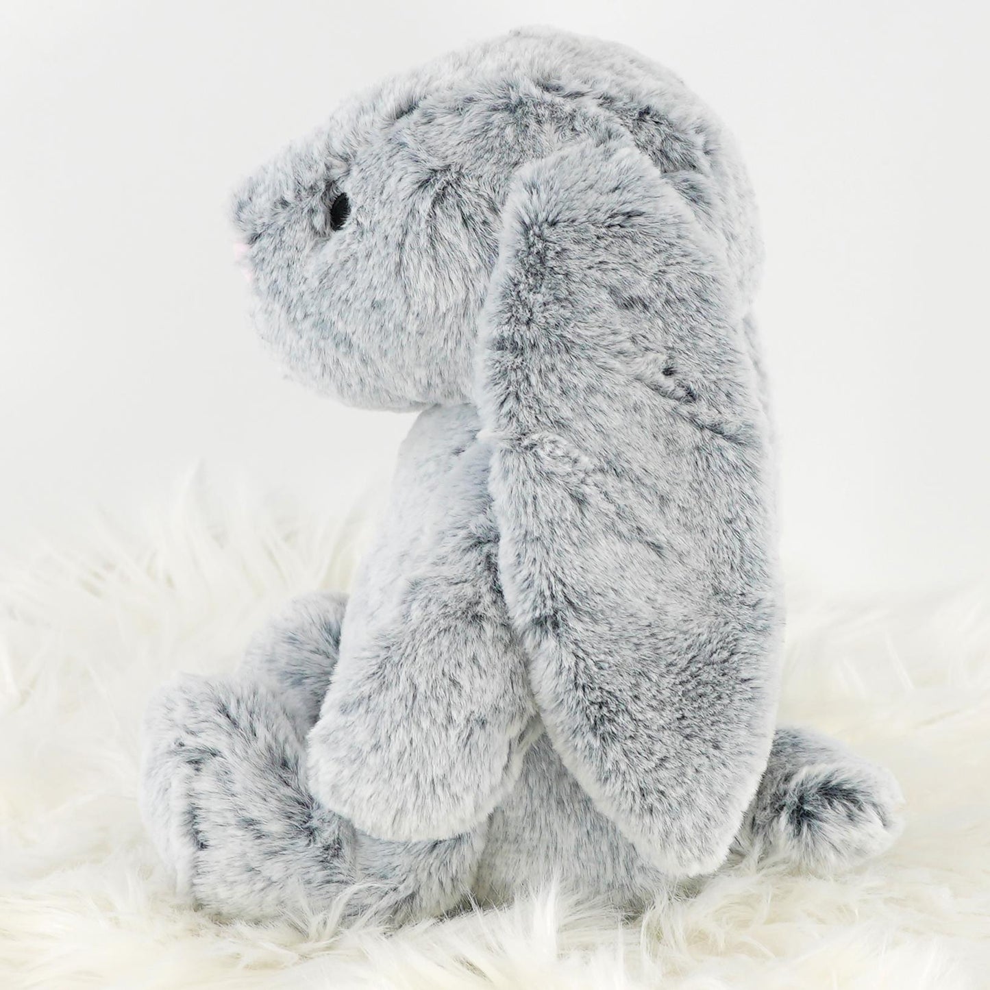10" plüsch superweiches graues hasen kuscheltier