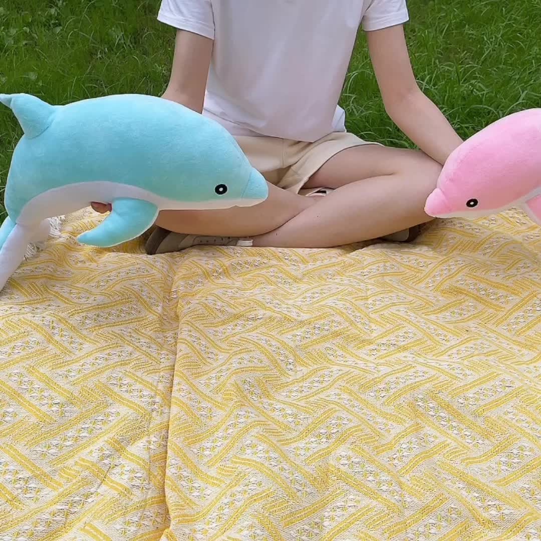 Rosa Delfin Plüschspielzeug