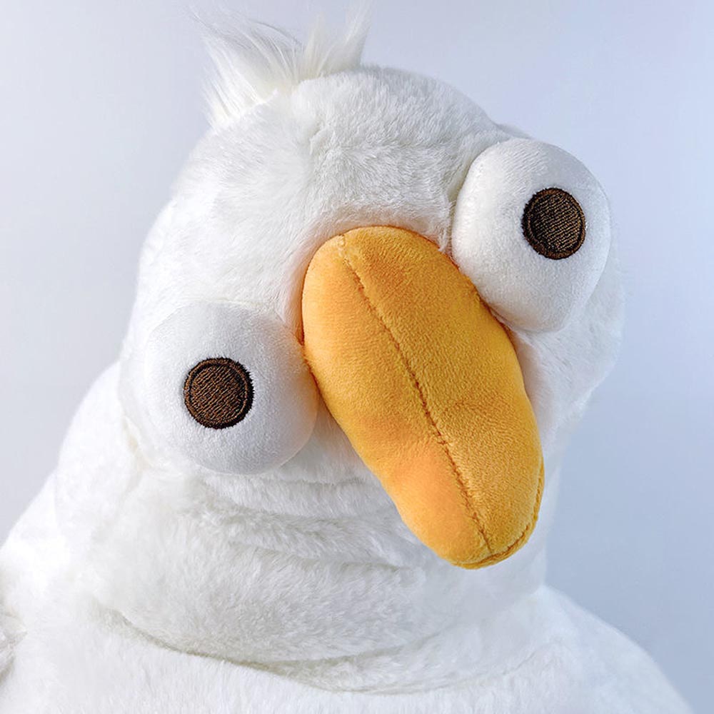Lustige Weiße Gans Plüschspielzeug