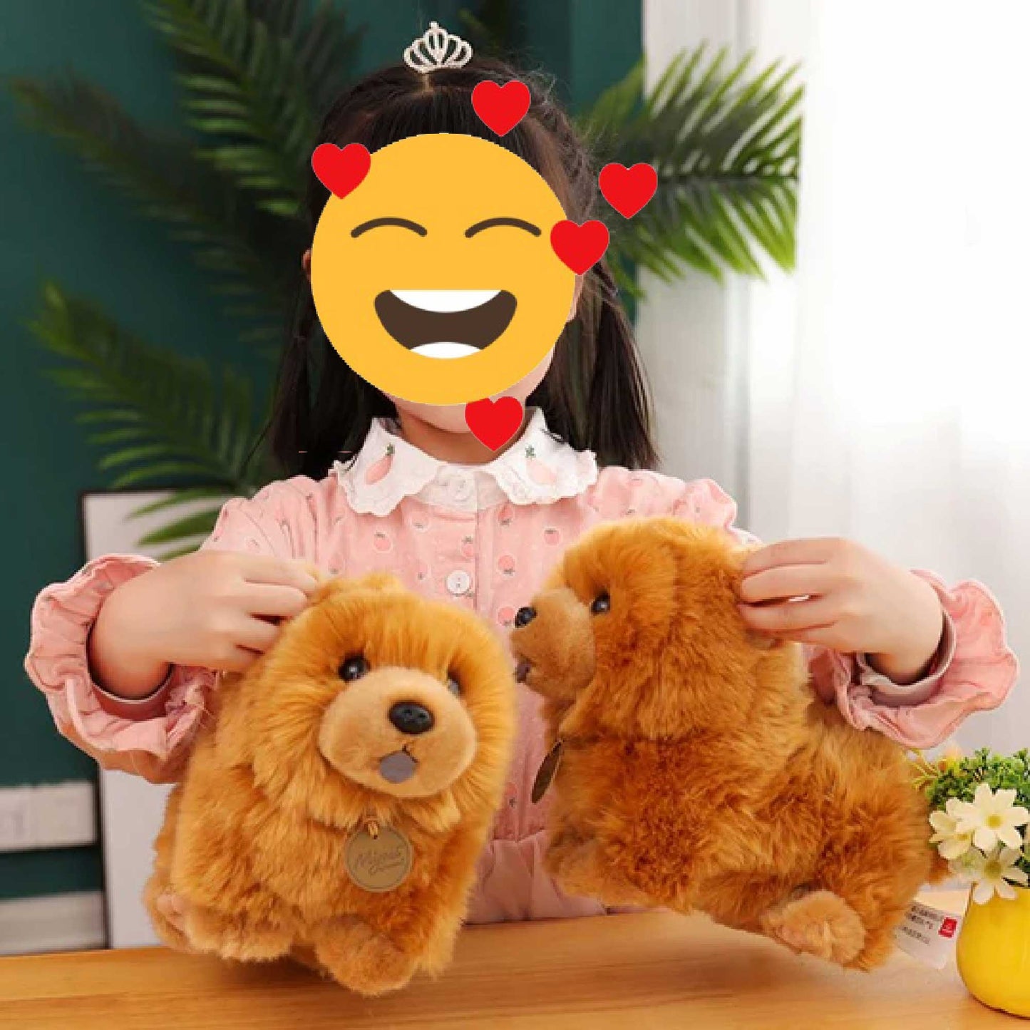 Kuscheliger Chow-Chow - Plüschtier