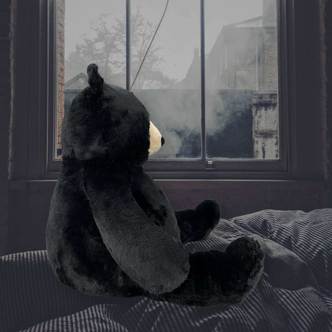 Riesiger Schwarzer Bär