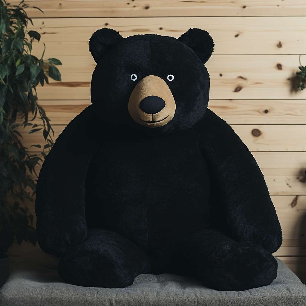 Riesiger Schwarzer Bär