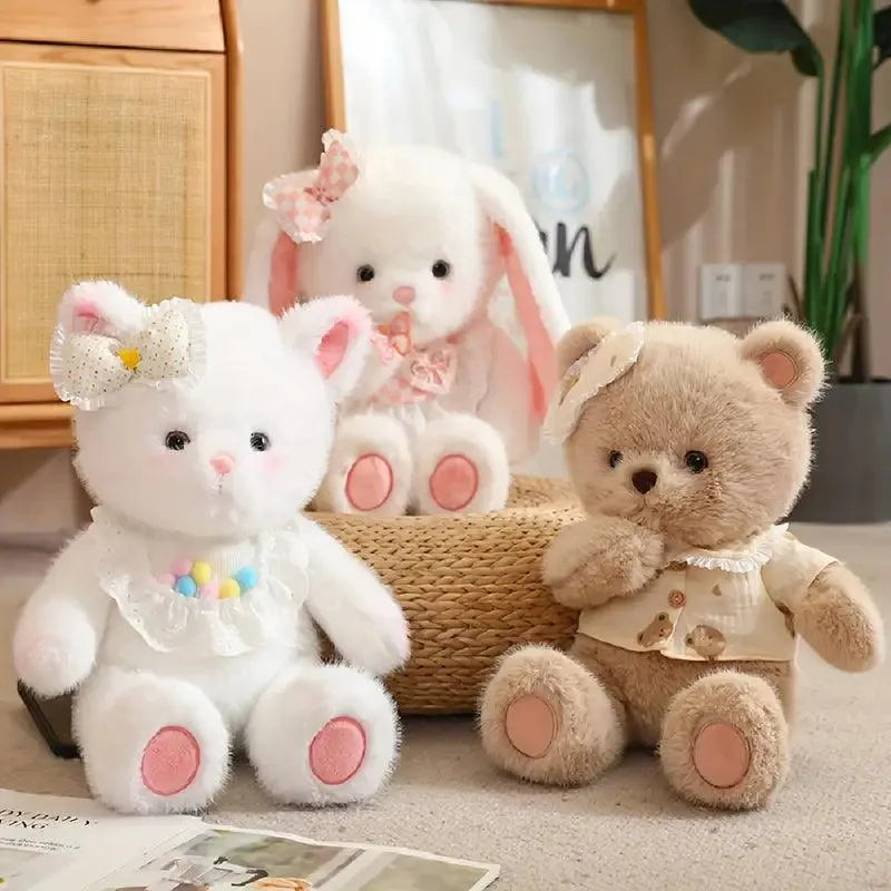 Handgemachte Premium Baby Tiere Plüschfigur