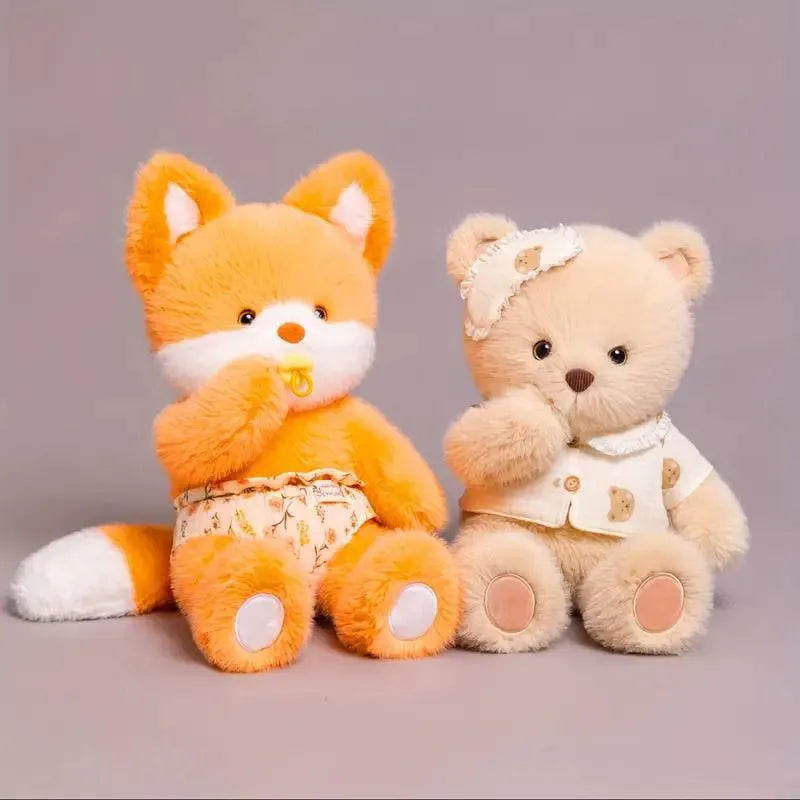Handgemachte Premium Baby Tiere Plüschfigur