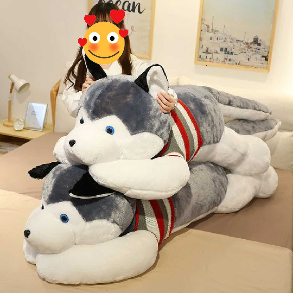 Schmusiger Schlittenhund - Husky Kuscheltier