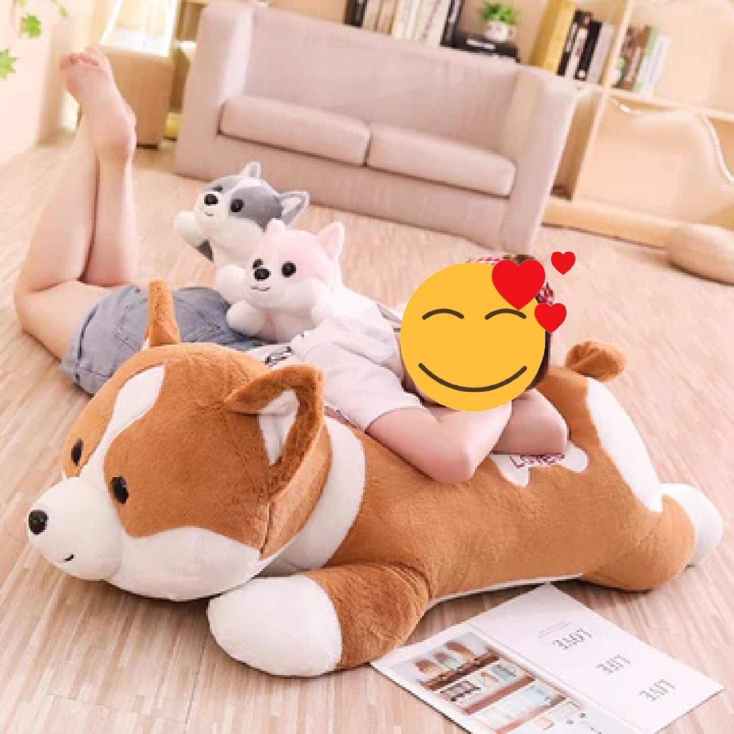 Kuschelfreund - Shiba Inu Kissen