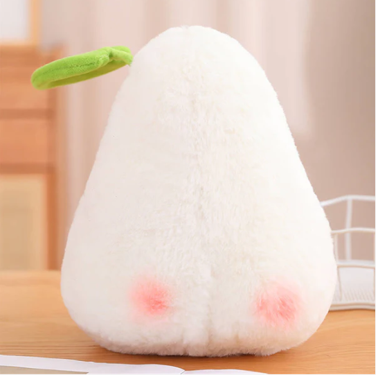 Kiwi bird kuscheltier mit lotusblatt