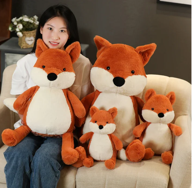 Kawaii fuchs kuscheltier