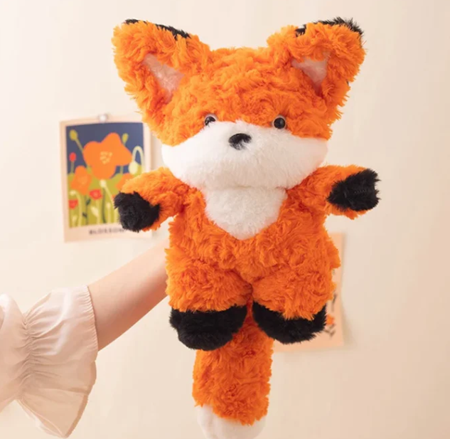 Fluffiger fuchs plüsch